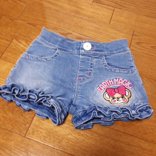 アースマジック(EARTHMAGIC)のバックリボンショートパンツ　100(パンツ/スパッツ)