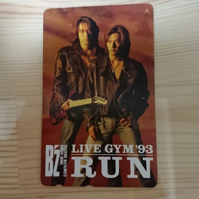 B'z LIVE-GYM'93 RUN テレホンカードの通販 by ひらりん。's shop｜ラクマ