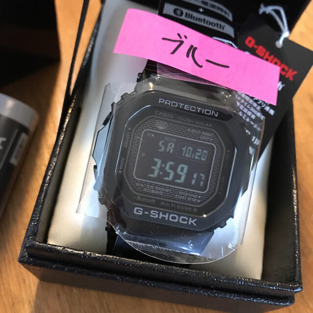 新品未使用 即納 G-SHOCK GMW-B5000GD-1JF ブラック