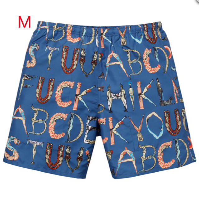 Alphabet Water short M 定価以下 | www.southernexpo.com