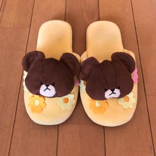 クマノガッコウ(くまのがっこう)の子ども用スリッパ(スリッパ)