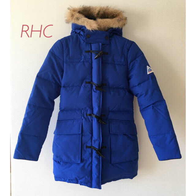 Ron Herman(ロンハーマン)の【美品】RHC×ケープハイツ ダッフルダウンコート  XS  ブルー レディースのジャケット/アウター(ダウンコート)の商品写真