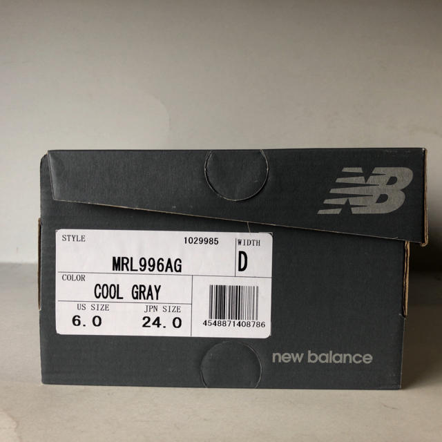 New Balance(ニューバランス)の新品 ニューバランス MRL996 AG 24.0cm レディースの靴/シューズ(スニーカー)の商品写真