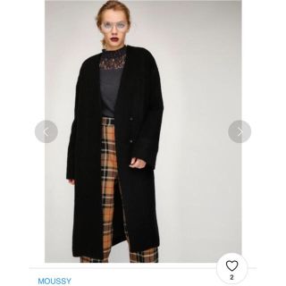 マウジー(moussy)のmoussy コート(ロングコート)