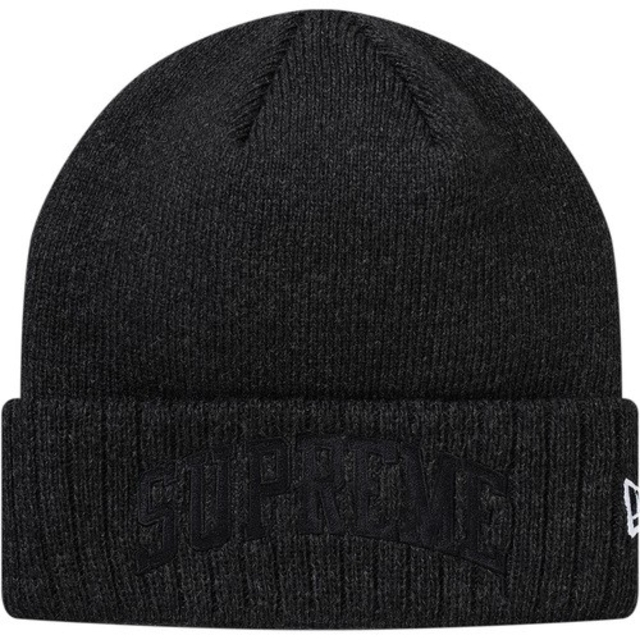 supreme new era big arc beanie ニューエラ 黒