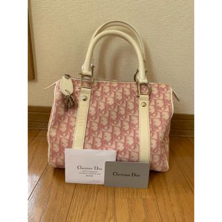 ディオール(Christian Dior) ピンク ボストンバッグ(レディース)の通販