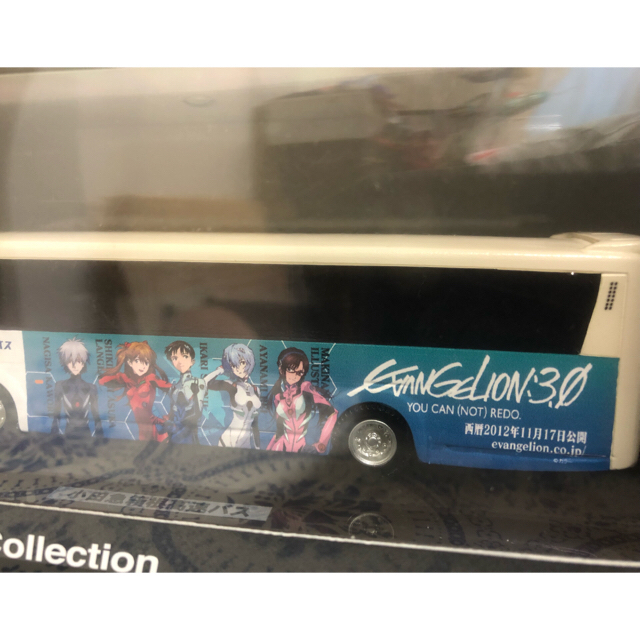 エヴァンゲリオン ラッピングバス運行記念 1/80模型 小田急箱根高速バス(株)
