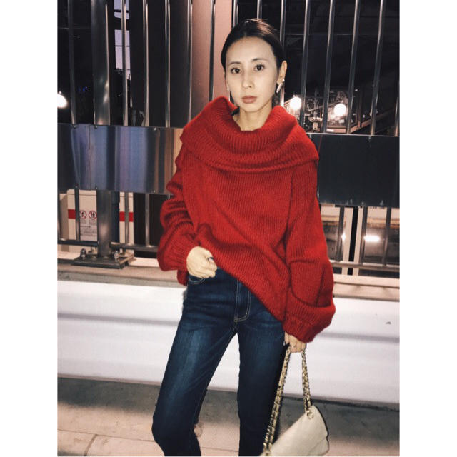 Ameri✨ 2way LOOSE OFF SHOULDER KNIT | フリマアプリ ラクマ