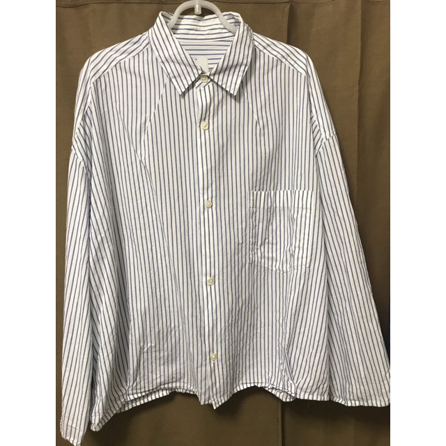 UNUSED(アンユーズド)のURU | STRIPE SHORT SHIRTS メンズのトップス(シャツ)の商品写真