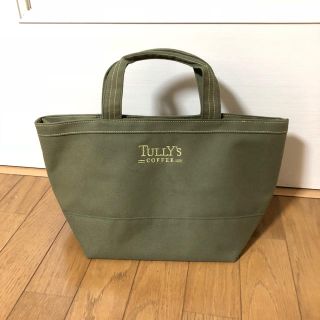 タリーズコーヒー(TULLY'S COFFEE)のTULLY'S★タリーズコーヒー★トートバッグ★カーキ★新品(トートバッグ)