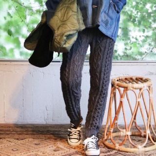 トゥデイフル(TODAYFUL)のTODAYFUL Cable Knit PT(カジュアルパンツ)