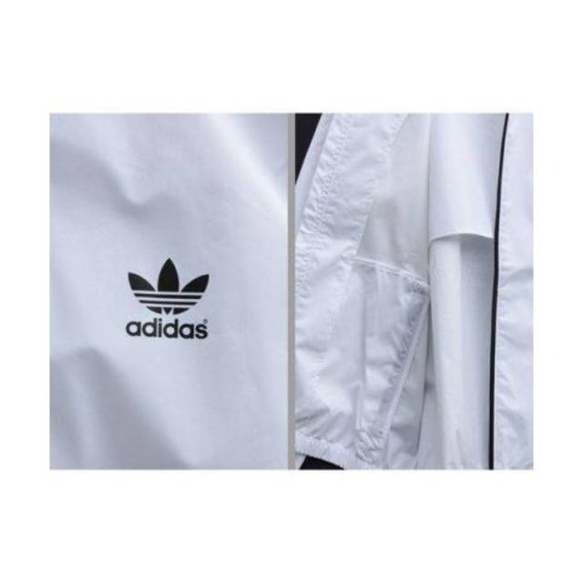 HYKE(ハイク)の【新品未使用】adidas×HYKE ノーカラーウインドブレーカー/M レディースのジャケット/アウター(ナイロンジャケット)の商品写真