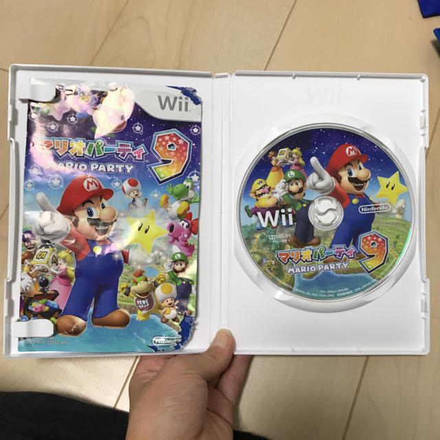 Wii(ウィー)のwii マリオパーティ9 エンタメ/ホビーのゲームソフト/ゲーム機本体(家庭用ゲームソフト)の商品写真