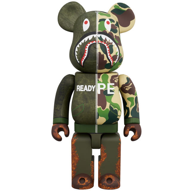 A BATHING APE(アベイシングエイプ)の【即完売】BE@RBRICK READYMADE x A BATHING APE エンタメ/ホビーのフィギュア(その他)の商品写真