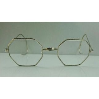 セヴィルロウ(Savile Row)のvintage octagon wire rim very rare!(サングラス/メガネ)