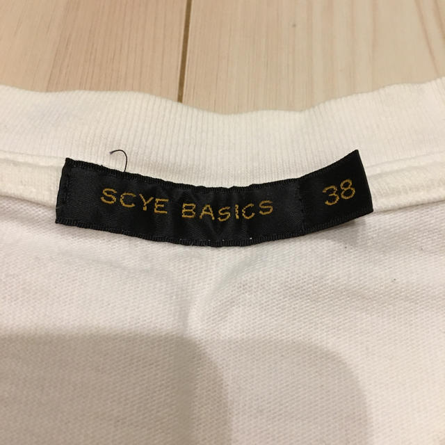 Scye(サイ)のSCYE BASICS 白Tシャツ メンズのトップス(Tシャツ/カットソー(半袖/袖なし))の商品写真