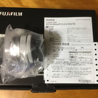 フジフイルム(富士フイルム)のXC15-45mm （シルバー）レンズのみ 箱は付属しません(ミラーレス一眼)