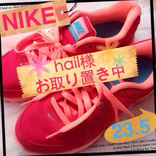 ナイキ(NIKE)のNIKE ランニングシューズ 23.5㌢(スニーカー)