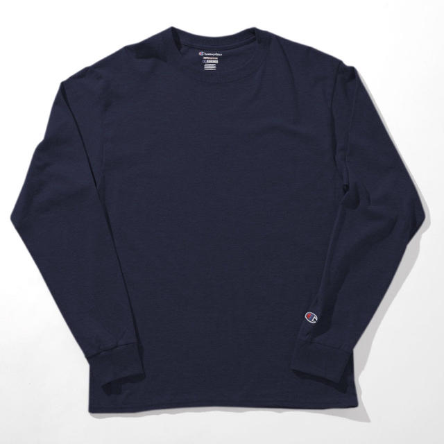 Champion(チャンピオン)のChampionチャンピオン二枚セットロンT長袖シャツヘビーウェイトT1011 メンズのトップス(Tシャツ/カットソー(七分/長袖))の商品写真