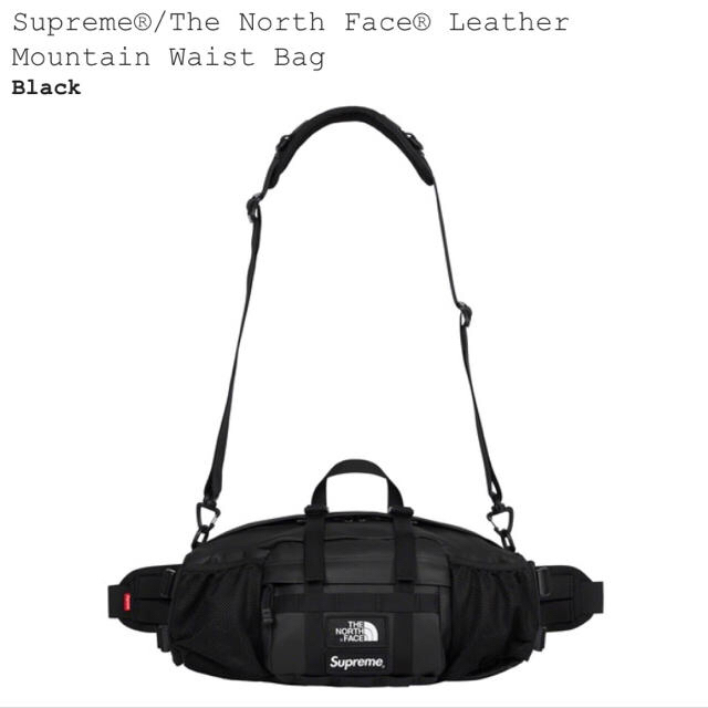 Supreme/The North Face LeatherWaist Bag