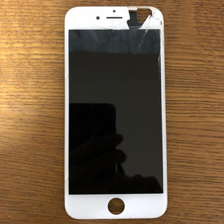 アップル(Apple)の【ジャンク】 iPhone6 純正 液晶パネル ホワイト(その他)