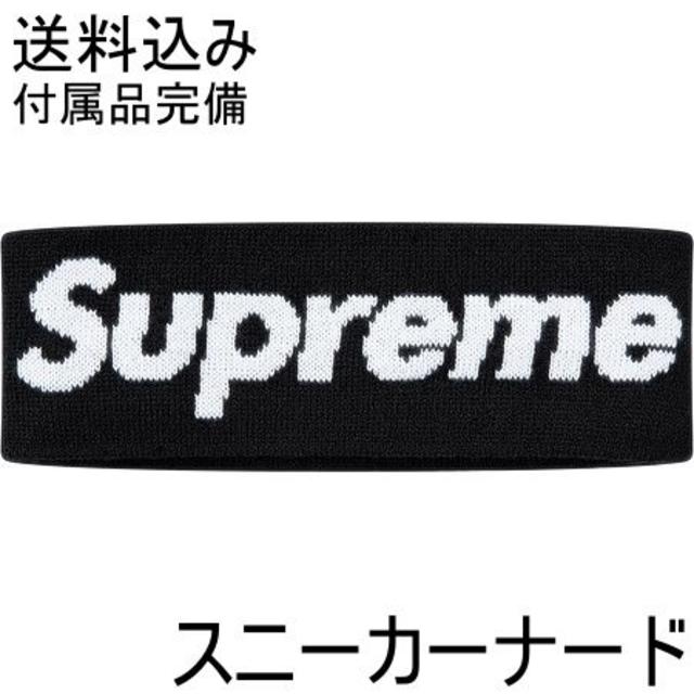 Supreme(シュプリーム)の supreme New Era Big Logo Headband black メンズの帽子(その他)の商品写真