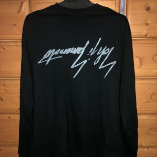 ヨウジヤマモト(Yohji Yamamoto)のヨウジヤマモト、逆さロゴ、ロンT(Tシャツ/カットソー(七分/長袖))