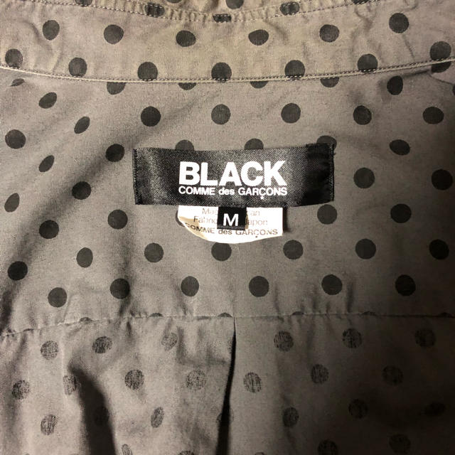 BLACK COMME des GARCONS(ブラックコムデギャルソン)のブラック、コムデギャルソン  ドットシャツ メンズのトップス(シャツ)の商品写真