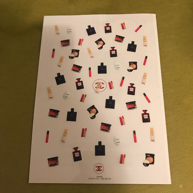 CHANEL(シャネル)のCHANEL シールシート コスメ/美容のコスメ/美容 その他(その他)の商品写真