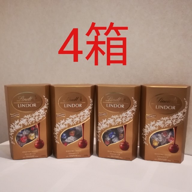 Lindt(リンツ)の6. リンツ チョコレート 4箱 食品/飲料/酒の食品(菓子/デザート)の商品写真
