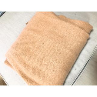 ドゥドゥ(DouDou)のDOUDOU美品、ロングニットコート(ニットコート)