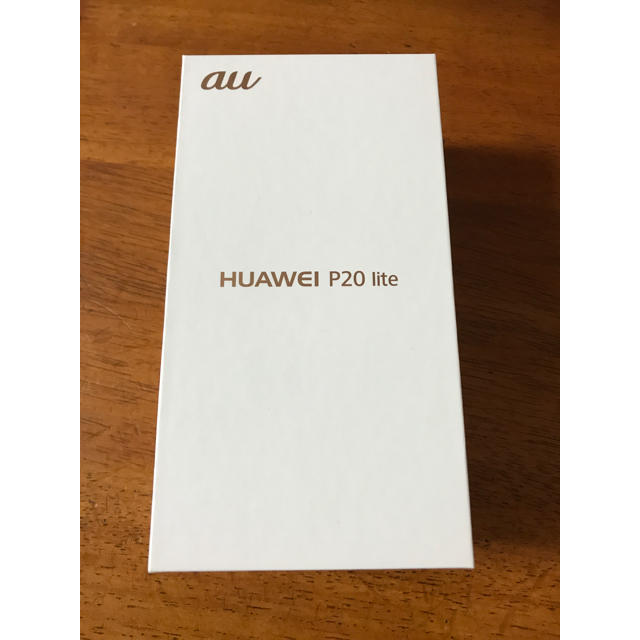 ANDROID(アンドロイド)の新品未使用 au HuaweiP20 lite サクラピンク HWV32  スマホ/家電/カメラのスマートフォン/携帯電話(スマートフォン本体)の商品写真