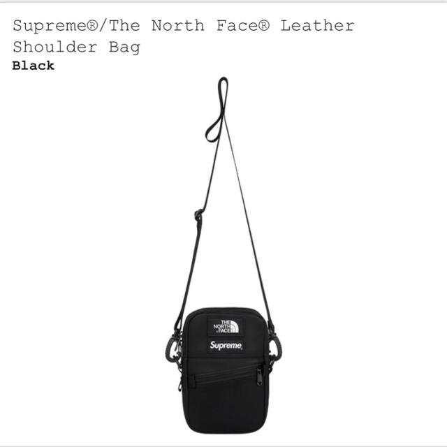 Supreme®/North Face Leather Shoulder Bagバッグ