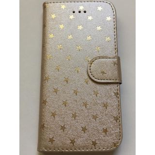 スリーコインズ(3COINS)の☆iPhone6/6Sカバー 星 ゴールド 3コインズ☆新同(iPhoneケース)