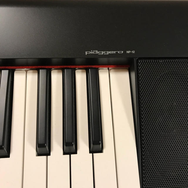 ヤマハ(ヤマハ)の美品 YAMAHA 電子キーボード  piaggero NP-12 楽器の鍵盤楽器(電子ピアノ)の商品写真