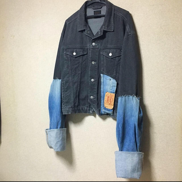 Levi's(リーバイス)のリメイク オーバーサイズ デニムジャケット  メンズのジャケット/アウター(Gジャン/デニムジャケット)の商品写真