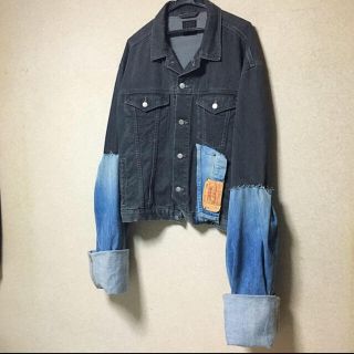 リーバイス(Levi's)のリメイク オーバーサイズ デニムジャケット (Gジャン/デニムジャケット)