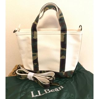 エルエルビーン(L.L.Bean)の新品！エルエルビーン トート カモフラ柄 スモールサイズ(トートバッグ)