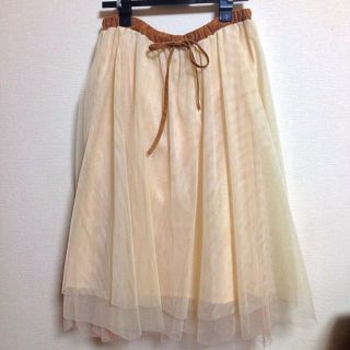 レトロガール(RETRO GIRL)のレトロガール シフォンスカート(ひざ丈スカート)