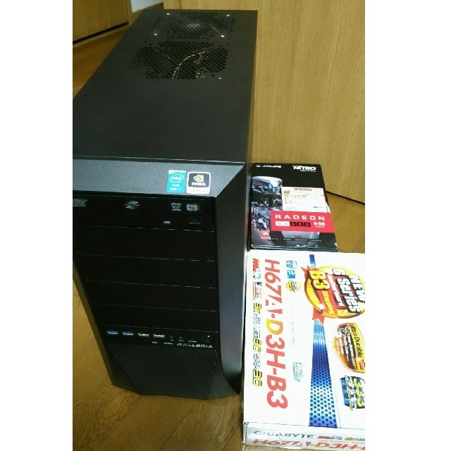GALLERIA★RX-480/8G★i7-2600/SSD+HDD/Win10デスクトップ型PC