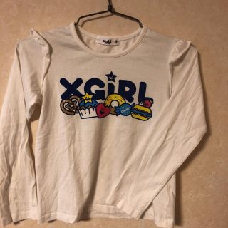 エックスガールステージス(X-girl Stages)のX-girl Stage長袖カットソー 140cm(Tシャツ/カットソー)