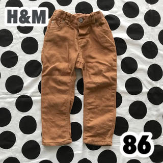 エイチアンドエム(H&M)の【H&M】86・ストレッチパンツ キャメル(パンツ/スパッツ)