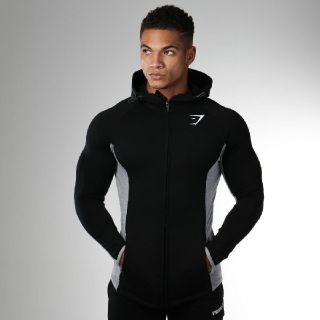 ナイキ(NIKE)の新品 GYMSHARK Fit Hooded Top V3セットアップM(トレーニング用品)