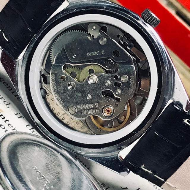 SEIKO(セイコー)の70’s Vint. セイコー Tomony スクールタイム OH済 シルバー メンズの時計(腕時計(アナログ))の商品写真