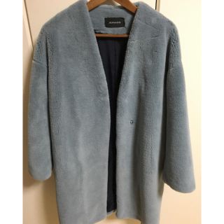 ジーナシス(JEANASIS)の新品 タグ付き ジーナシス ノーカラーコート(ロングコート)