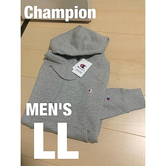 Champion - Champion メンズグレーパーカー LLの通販 by プロフ必ず読んで購入してください|チャンピオンならラクマ