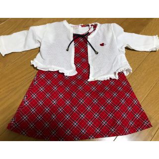 エル(ELLE)の美品❗️お勧め❗️女の子用ワンピースセットアップ(ワンピース)