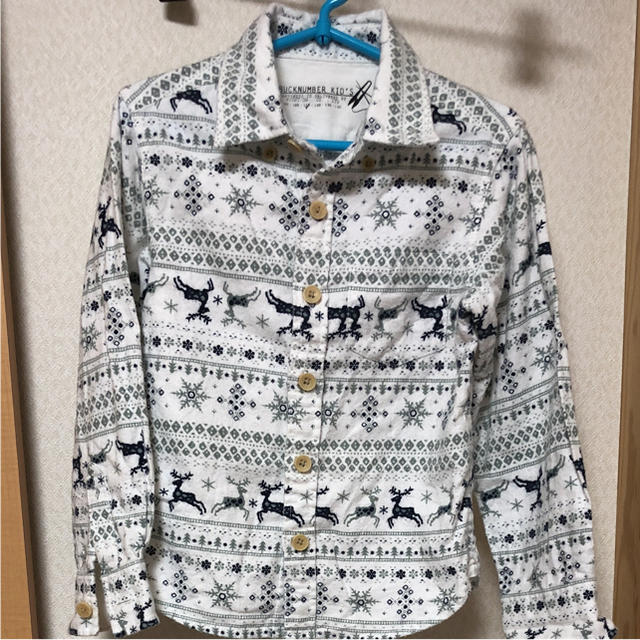 Right-on(ライトオン)の長袖シャツ 110cm キッズ/ベビー/マタニティのキッズ服男の子用(90cm~)(ブラウス)の商品写真