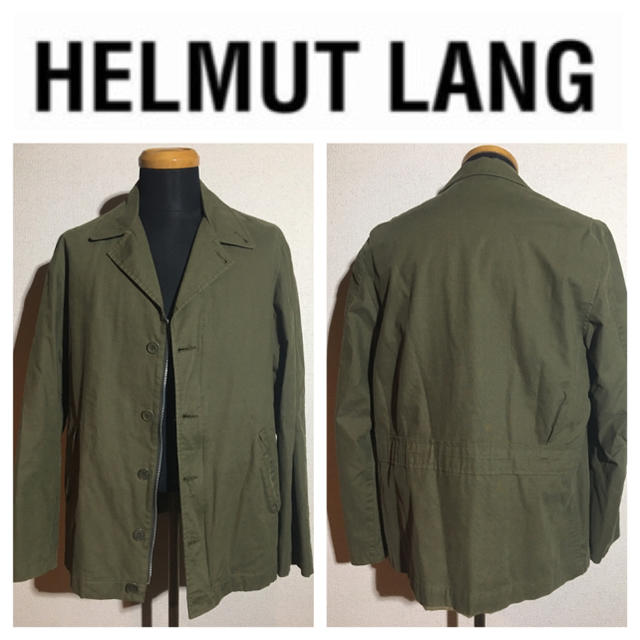 HELMUT LANG(ヘルムートラング)の希少初期98年製 HELMUT LANG ヘルムートラング ミリタリージャケット メンズのジャケット/アウター(ミリタリージャケット)の商品写真