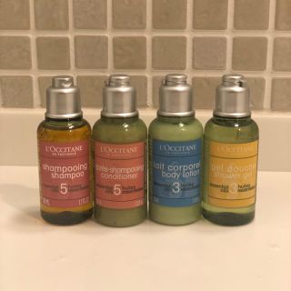 ロクシタン(L'OCCITANE)のロクシタン アメニティ 4本セット(バスグッズ)